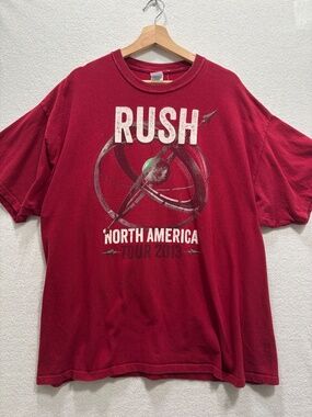 2013 Rush World Tour Merch Tee